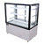 Omcan USA 44383 48" W 3 Shelves Square Glass Refrigerated Display Case