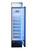 Omcan USA 47240 16.5" W Black Exterior 1 Section Refrigerated Slim Display - 110 Volts