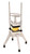 Omcan USA 41861 1 and 2" Interchangeable Blade Square Cut Countertop Vertical Potato Fry Cutter