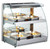 Omcan USA 43121 24.6"W 2 Shelves Countertop Heated Display Case - 110 Volts 1-Ph