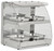 Omcan USA 43121 24.6"W 2 Shelves Countertop Heated Display Case - 110 Volts 1-Ph