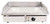 Omcan USA 34869 21.75" x 13.75" Stainless Steel Countertop Electric Griddle - 220 Volts 1-Ph
