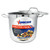 Omcan USA 80440 20 Qt. Stainless Steel Stock Pot with Cover