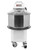 Omcan USA 47087 46 Lbs. Stainless Steel Removable Froged Tool Spiral Mixer - 120 Volts 1 HP