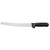 Omcan USA 12821 10" Black Handle Curved Blade Slicing Knife