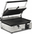 Omcan USA 11377 10" x 14" Grooved Top and Bottom Single Elite Series Sandwich Grill - 110 Volts