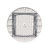 Omcan USA 44490 47.2" Dia. Plastic Round Folding Table