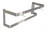 Omcan USA 31856 60"W Stainless Steel (2) Bar Wall Mounted Pot Rack