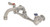 Omcan USA 39254 6" Standard Swivel Spout Splash-Mounted Faucet