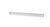 Omcan USA 10787 2" x 30" White Solid Parsley Holder Divider
