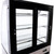 Omcan USA 44387 36.4" W Curved Glass 3 Shelves Refrigerated Display Case