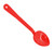 Omcan USA 80293 13" L Red Polycarbonate Solid Serving Spoon