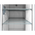 Omcan USA 50025 54" W 2 Solid Doors All Stainless Steel Freezer - 110 Volts