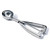 Omcan USA 34854 1.75 Oz. Metal Handle Stainless Steel Ice Cream Scoop Disher