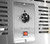 Omcan USA 50068 Three 0.5 Kegs Capacity Black Stainless Steel 2 Dispensers Draft Beer Cooler - 110 Volts 0.2 HP