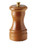 Omcan USA 43665 4" Tall Dark Italian Beech Wood Finish TRE SPADE Pepper Mill