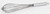 Omcan USA 80071 16" L Stainless Steel French Whip