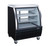 Omcan USA 50082 36" W Black Coated Steel Refrigerated Deli Display Case - 115 Volts 1-Ph
