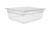 Omcan USA 80055 3.94" H Clear Polycarbonate 0.5 Size Food Pan