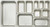 Winco SPJL-606 Steam Table Pan 1/6 Size