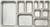 Winco SPJL-404 Steam Table Pan 1/4 Size