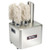 Bar Maid GP-100 350 Glass per Hour Built In Handles Glass Polisher - 230 Volts 1-Ph