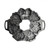 Lodge BWHW Cast Iron Uncoated Holiday Wreath Pan with Handles (3 Each per Case)