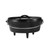 Lodge L10CO3 4 Qt. Black Cast Iron Round Camp Dutch Oven with Cover