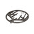 Lodge EC8AT18 8.06" W x 8.06" D Black Cast Iron Round Trivet (6 Each per Case)