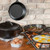Lodge L5HS3 5-Piece Seasoned with Oil Cast Iron Cookware Set (1 Set)