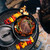 Lodge L12DO3 9 Qt. Black Cast Iron Round Dutch Oven with Cover and Handle