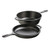 Lodge LCC3 3 Qt. Cast Iron With Helper Handle Combo Cooker