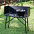 Lodge A5-7 19" x 32.4" Temperature Black Camp Cooking Table
