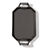 Lodge G18-10001 22" W x 12.25" D x 2" H Rectangular Pre-Seasoned Cast Iron Finex Double Burner Griddle