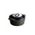 Lodge L8DOL3 10.9" Round Cast Iron With Handled Cover Dutch Oven