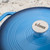 Lodge EC3CC33 3.6 Qt. Blue Porcelain Enameled Cast Iron Round Casserole with Cover