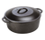 Lodge L10DOL3 7 Qt. Black Cast Iron Round Dutch Oven with Cover