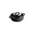 Lodge L2SP3 2 Qt. Black Cast Iron Round Dutch Oven with Cover and Handle