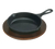 Lodge U3RP 8" W x 8" D Round Wood Underliner (6 Each per Case)