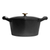 Lodge DL5-10001 5 Qt. Black Cast Iron Octagonal Finex Dutch Oven with Lid