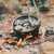 Lodge L8CO3 2 Qt. Black Cast Iron Round Camp Dutch Oven with Cover