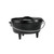 Lodge L8CO3 2 Qt. Black Cast Iron Round Camp Dutch Oven with Cover