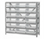 Quantum 1239-109CL 12" D x 36" L x 39" H Galvanized Steel Finish Heavy Duty Shelving Unit