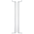 Quantum HMB565C Chrome Plated Finish Side Hanger