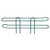 Quantum SL14P 14" D x 4" H Green Epoxy Side Ledge