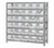 Quantum 1239-102CL 12" D x 36" L x 39" H Galvanized Steel Finish Heavy Duty Shelving Unit