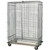 Quantum MD1860-70SEC 70" H x 60" W x 18" D Chrome Finish Mobile with Dolly Base Security Unit