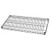 Quantum 1836R40C 18" W x 36" L Chrome Plated Wire Reel Shelf