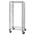 Quantum TC-31 30" W x 21" D x 69" H Chrome Plated Steel Wire Full Size Mobile Tray Cart