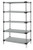 Quantum WRS5-74-1854SS 54" W x 18" D Stainless Steel Solid Shelving Starter Kit